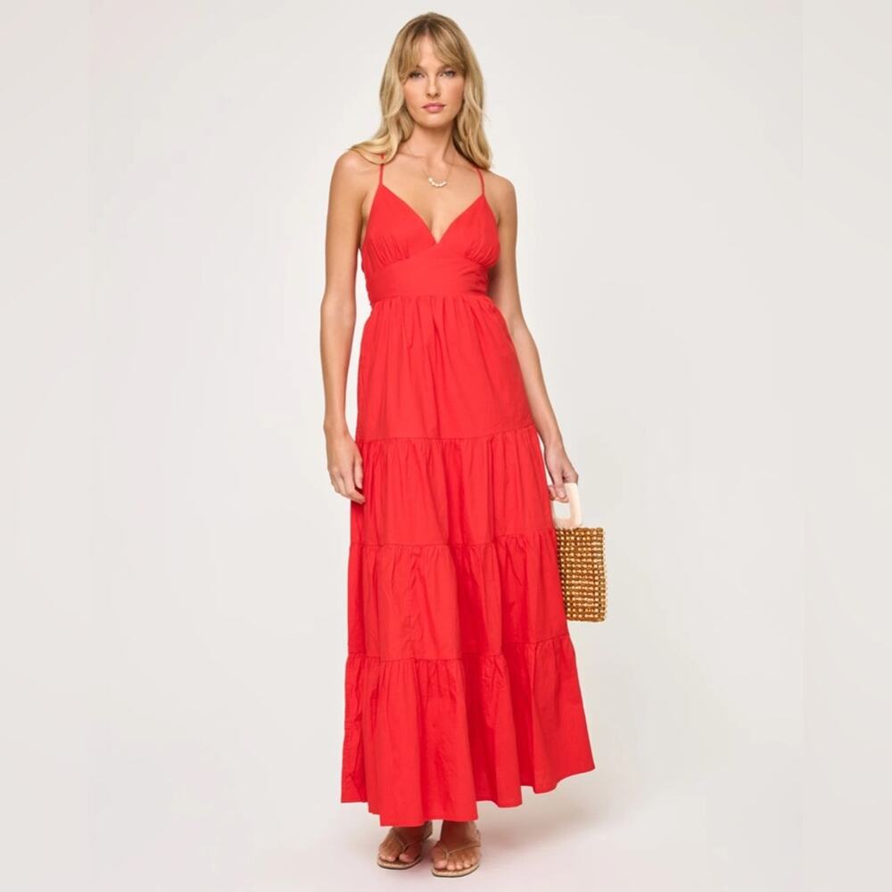 L*Space Laina Dress in Flame XL